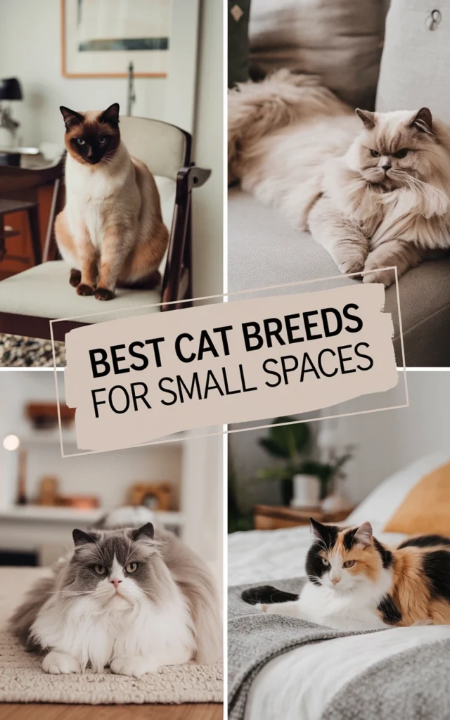 BEST CAT BREEDS FOR SMALL SPACES