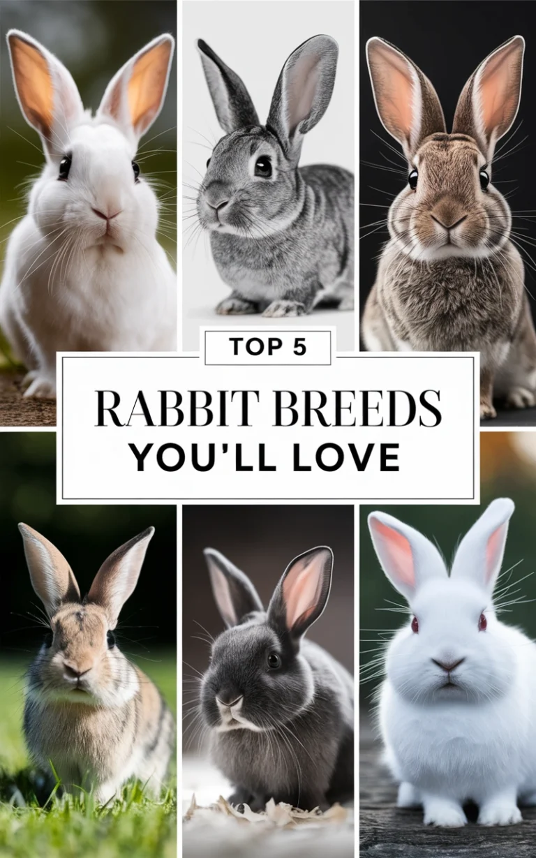 TOP 5 RABBIT BREEDS