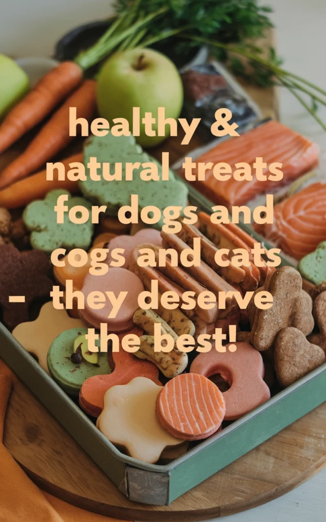 The Best Natural Treats for Dogs and Cats