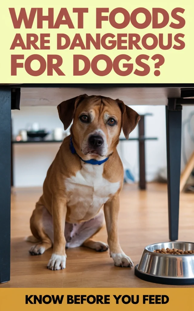 WHAT FOODS ARE DANGEROUS FOR DOGS 2