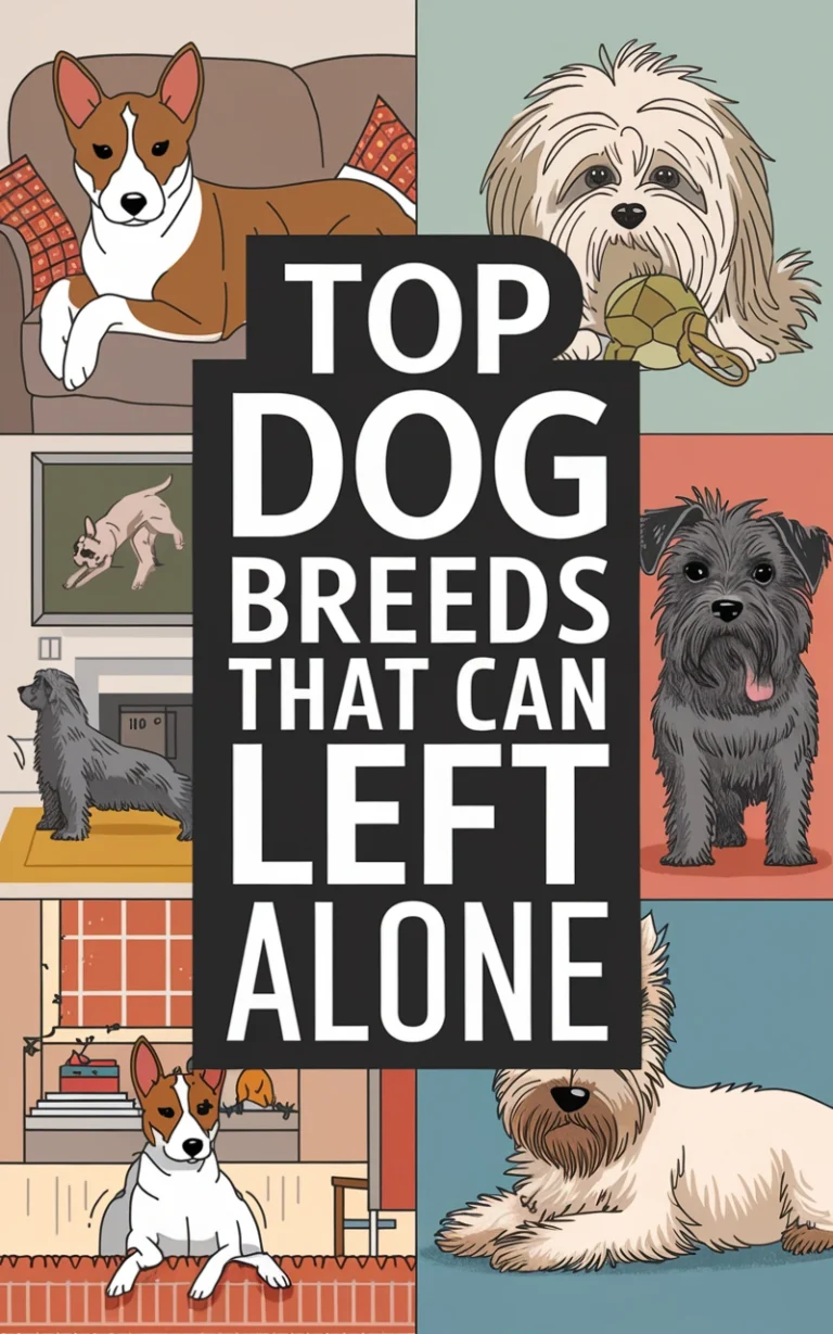 dog breeds that can be left alone