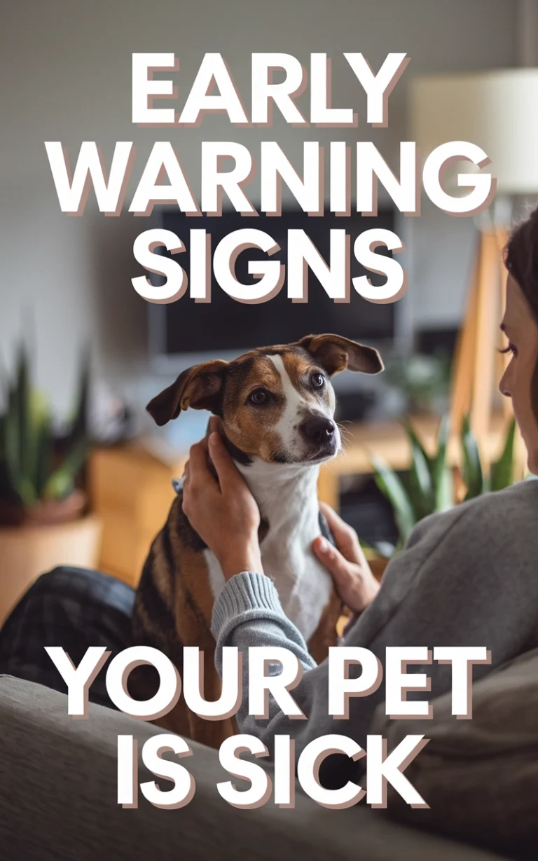 Is Your Pet Sick? Early Warning Signs Every Pet Owner Should Know