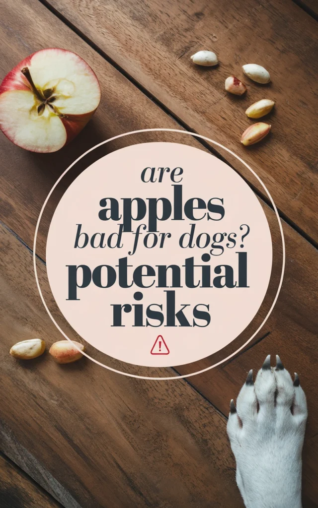 ARE APPLES BAD FOR DOGS