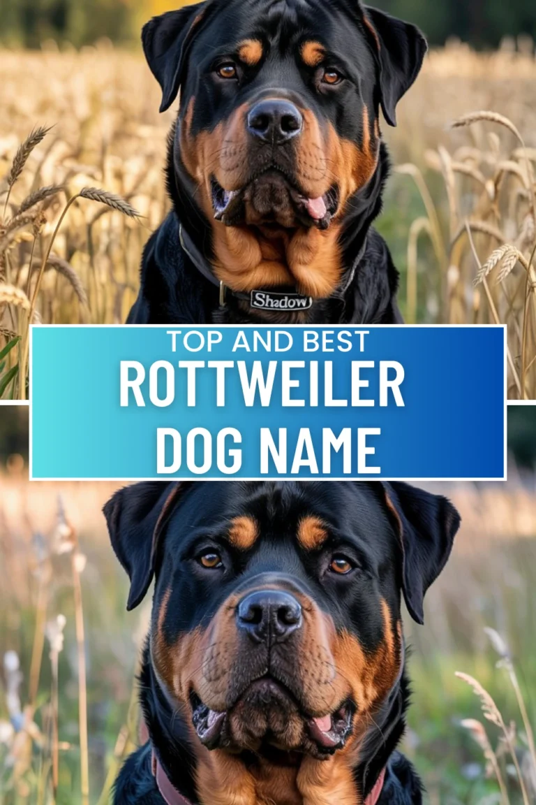 Rottweiler Dog Names