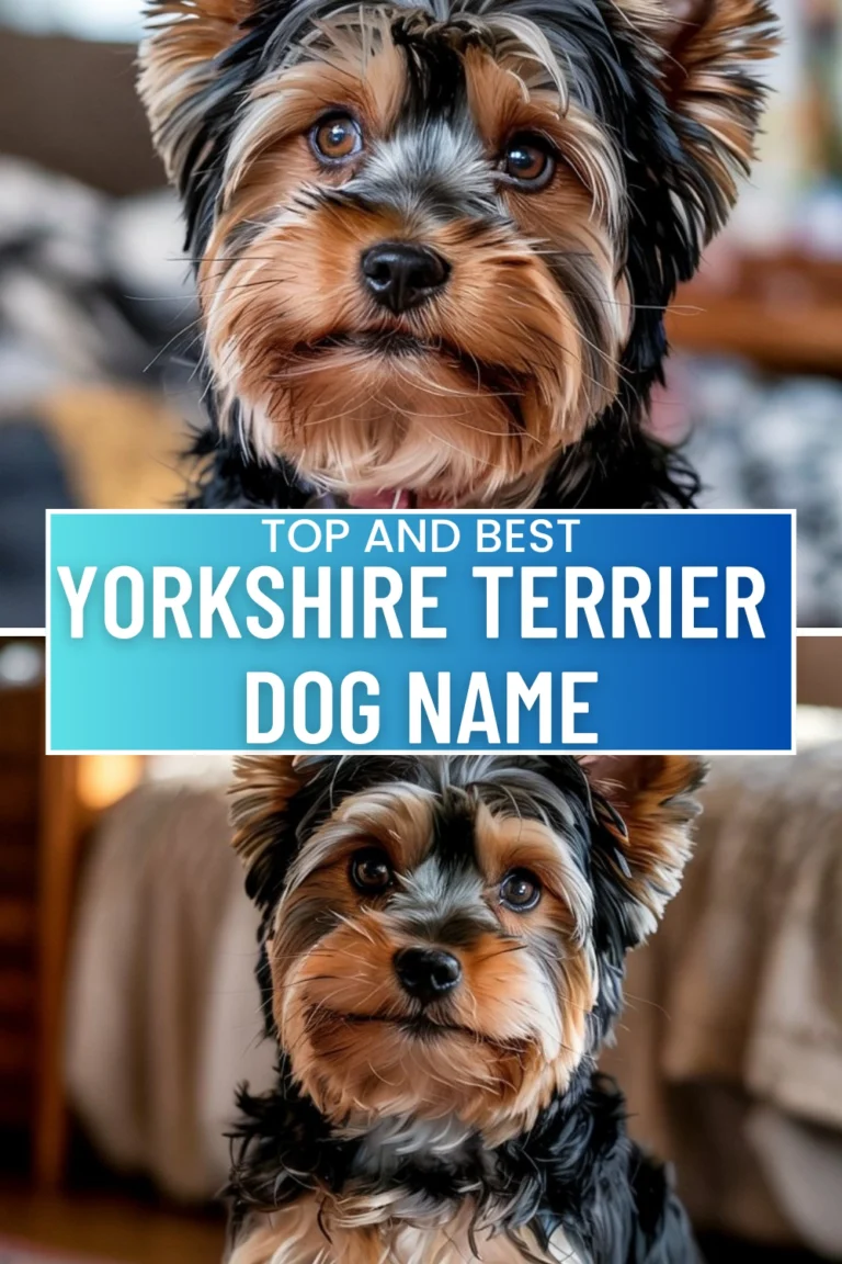 Yorkshire Terrier Dog Names