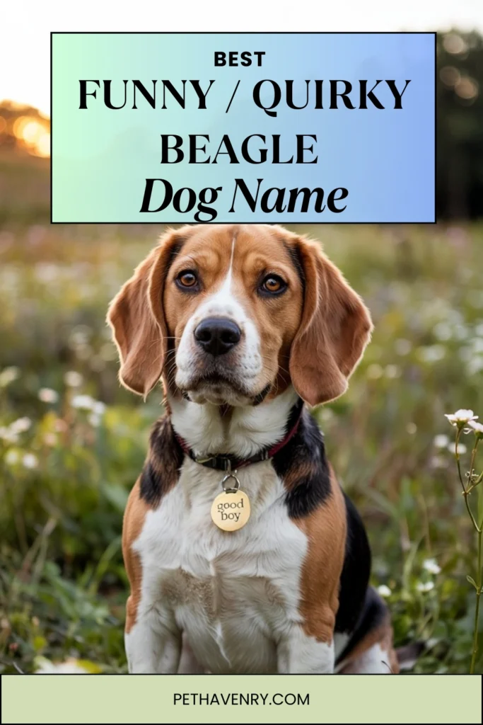 Funny & Quirky Beagle Names
