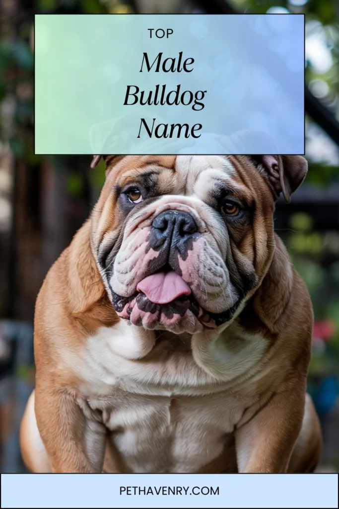 Male Bulldog Dog Names