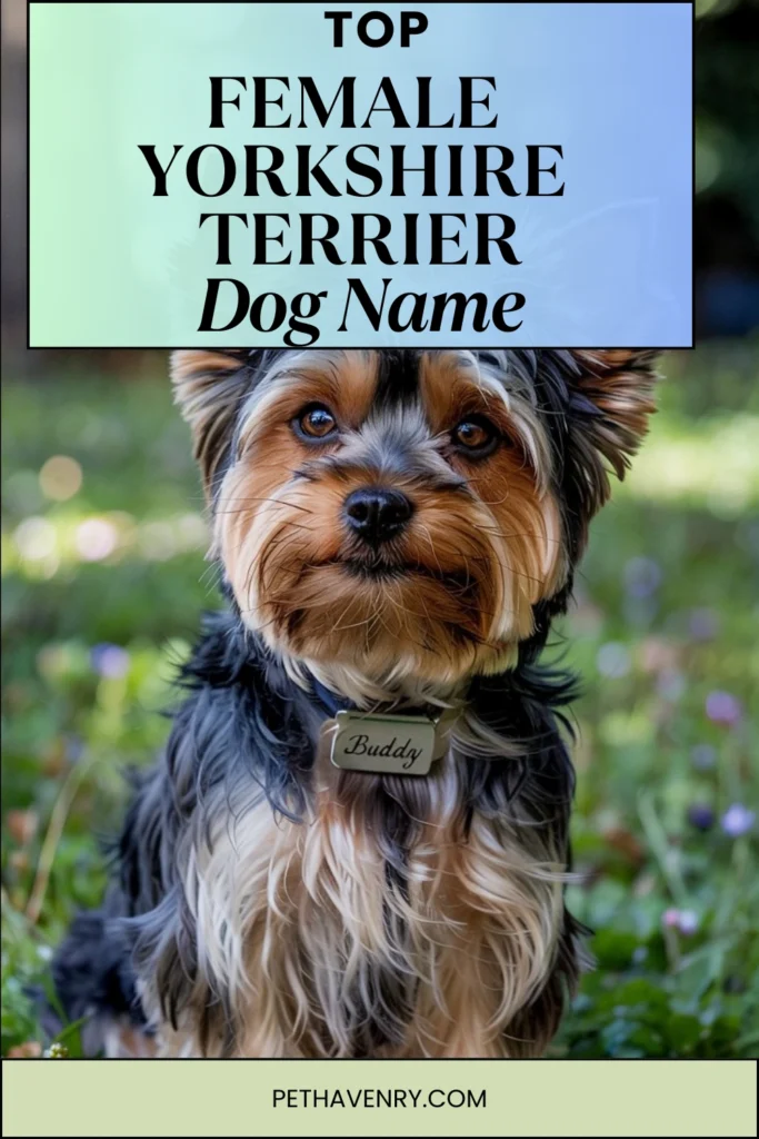 Female Yorkshire Terrier Dog Names