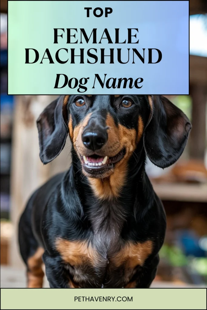 Female Dachshund Dog Names