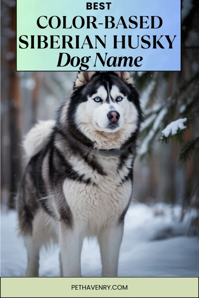 Color-Based Siberian Husky Names