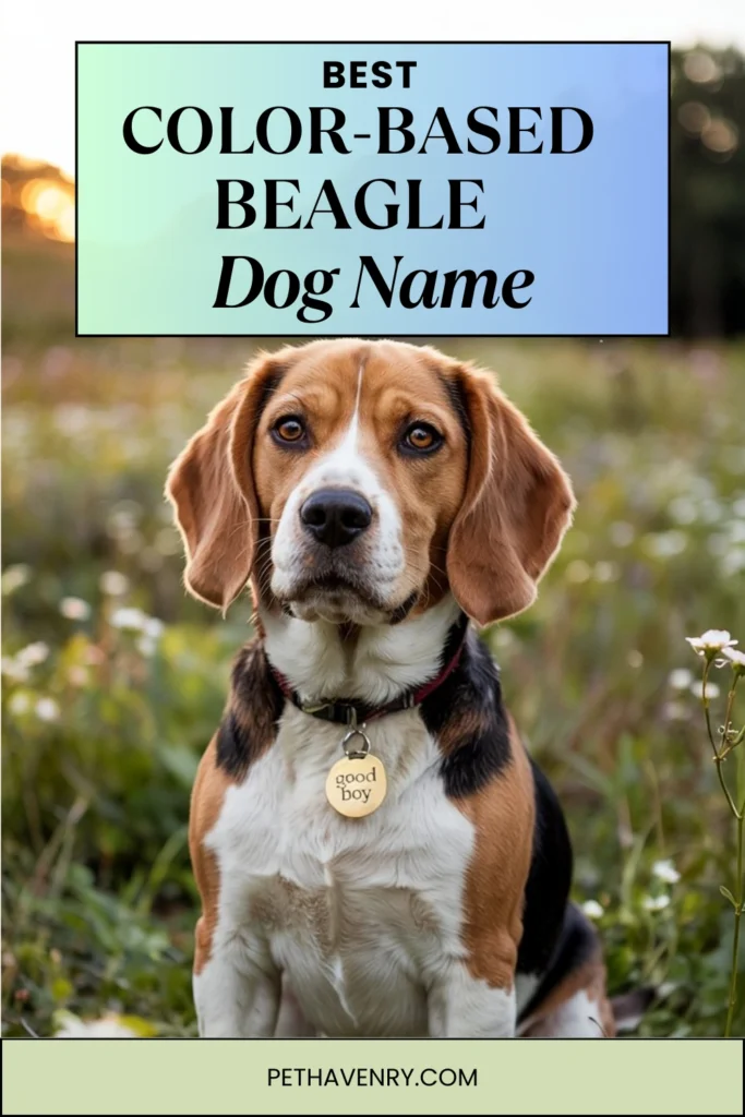 Color-Based Beagle Dog Names