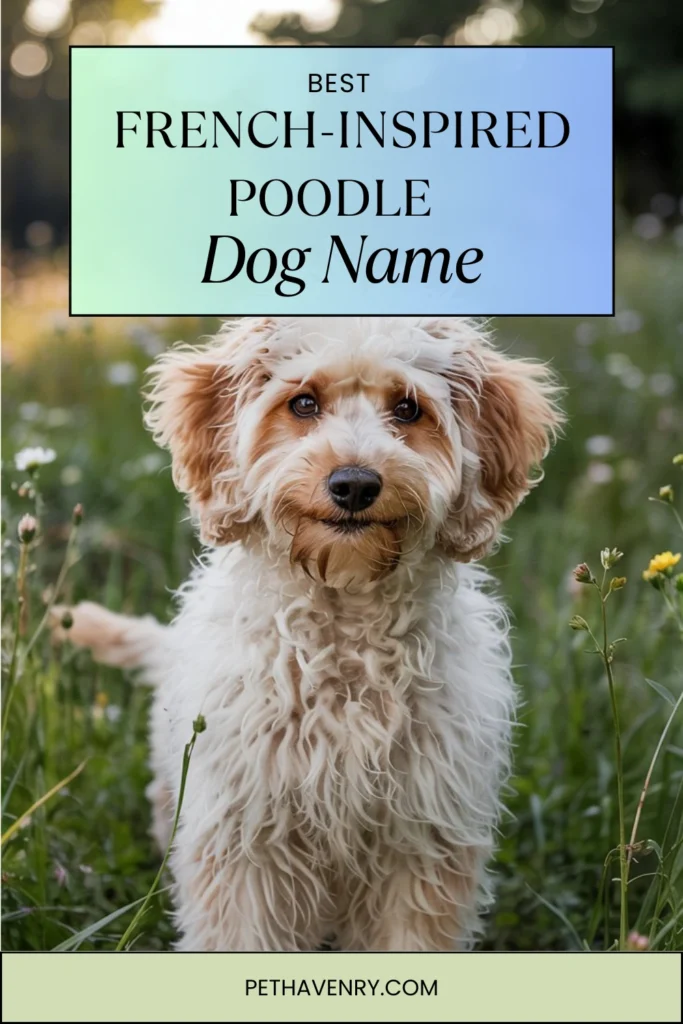 French-Inspired Poodle Names
