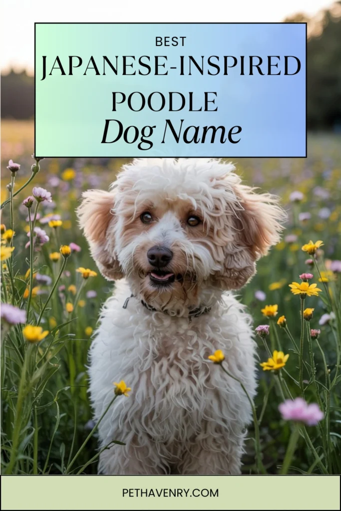 Japanese-Inspired Poodle Names