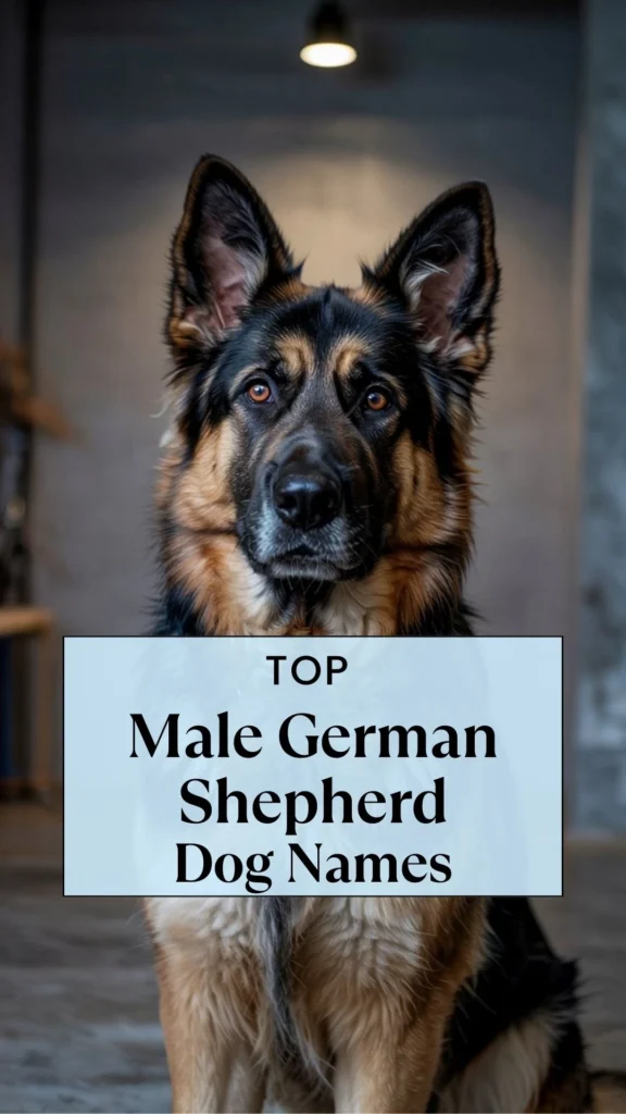 Male German Shepherd Dog Names