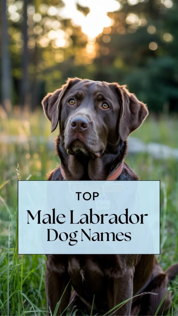 Male Labrador Dog Names (Unique Picks)