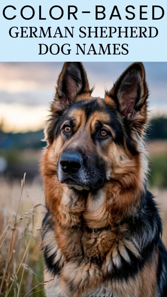 Color-Based German Shepherd Dog Names