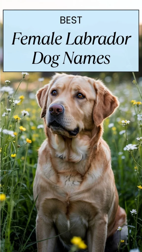 Female Labrador Dog Names (Unique Picks)