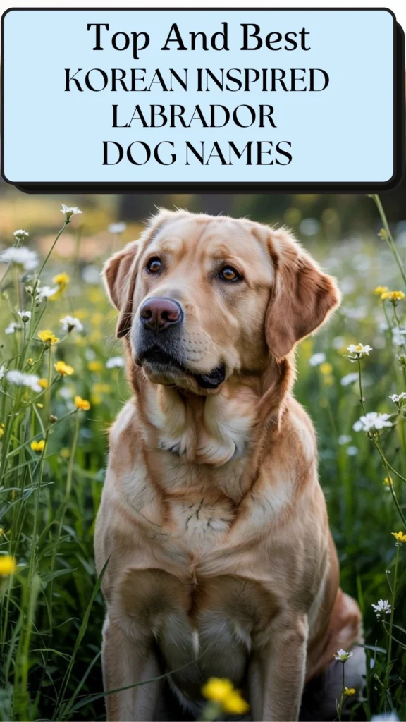 Korean-Inspired Dog Names