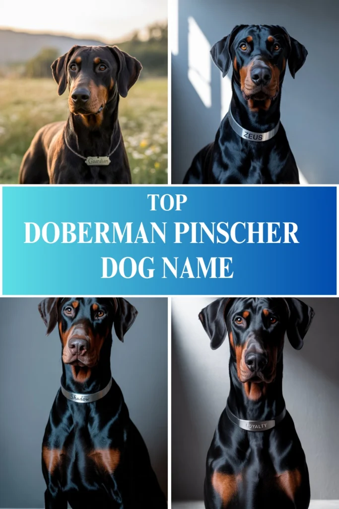 Doberman Pinscher Dog Names
