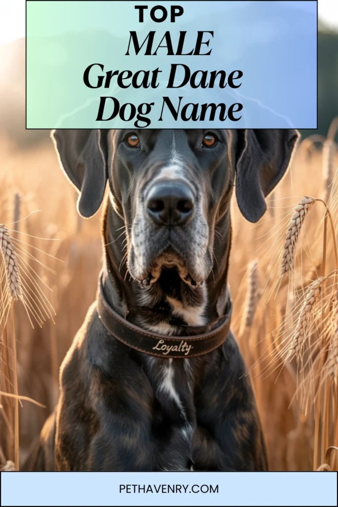 Male Great Dane Dog Names