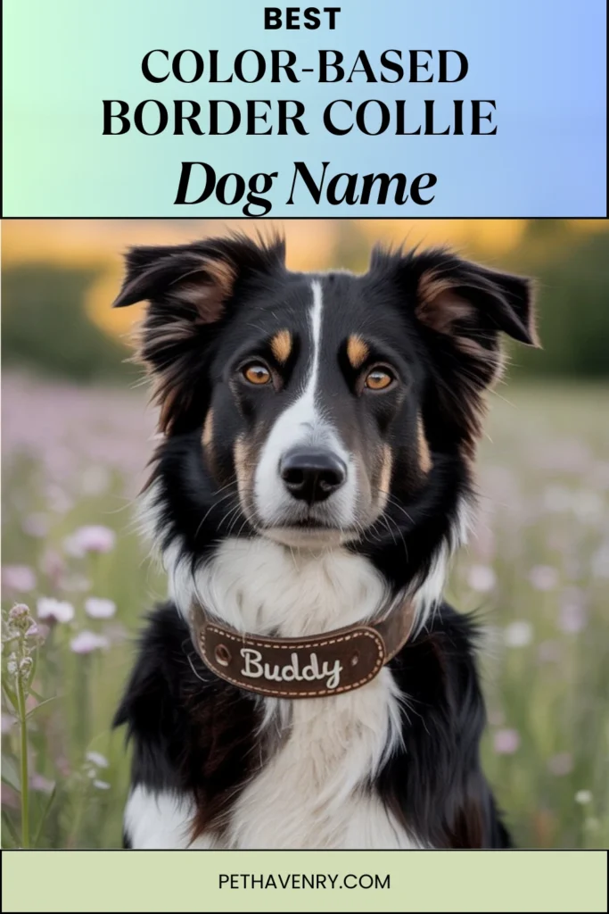 Color-Themed Border Collie Names