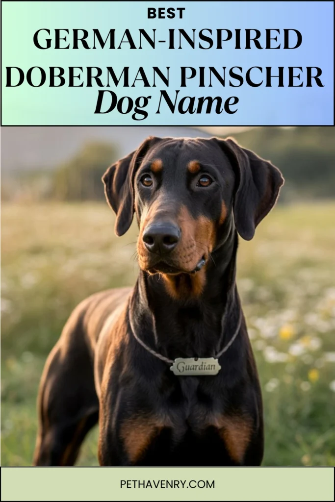 🇩🇪 German-Inspired Doberman Names
