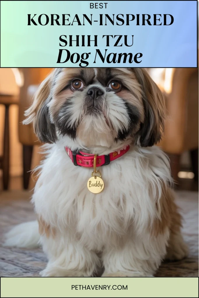 Korean-Inspired Shih Tzu Names
