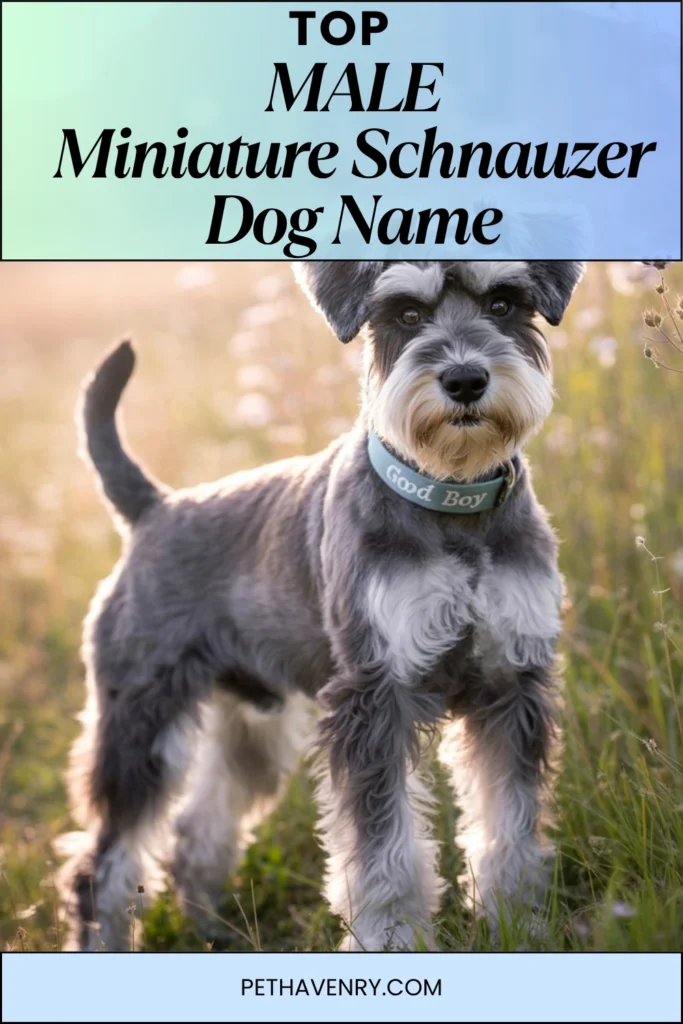 Unique Male Miniature Schnauzer Dog Names