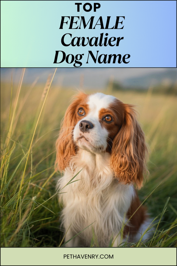 Female Cavalier King Charles Spaniel Dog Names