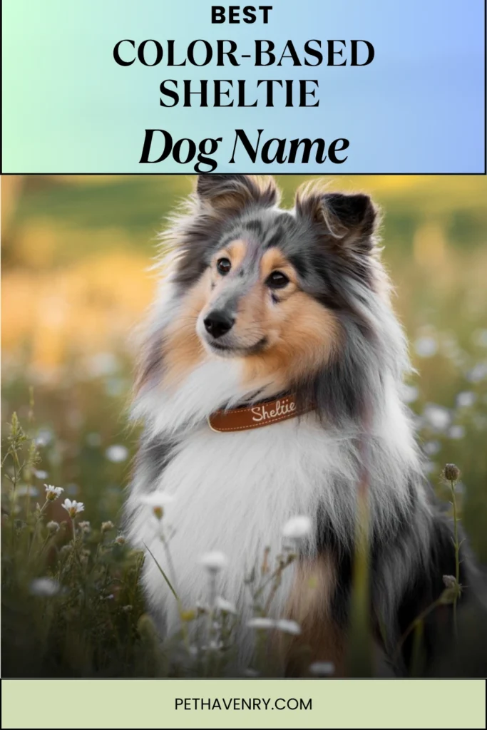 Sheltie Dog Names by Coat Color