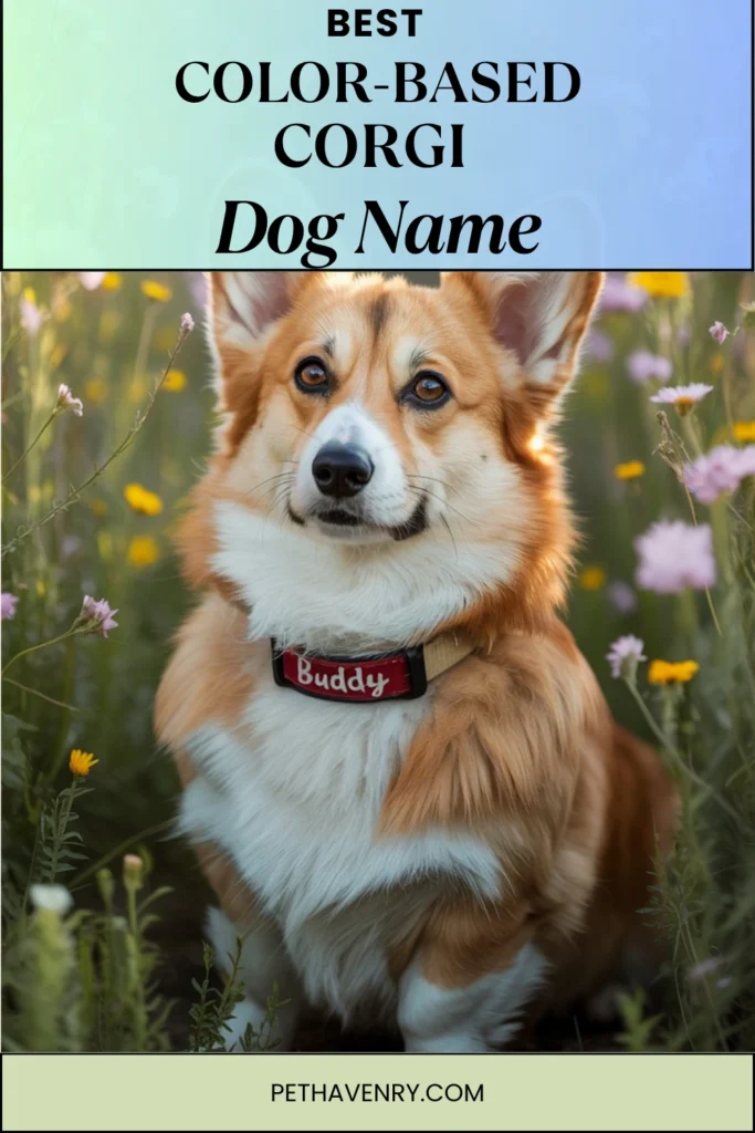 More Corgi Names by Coat Color