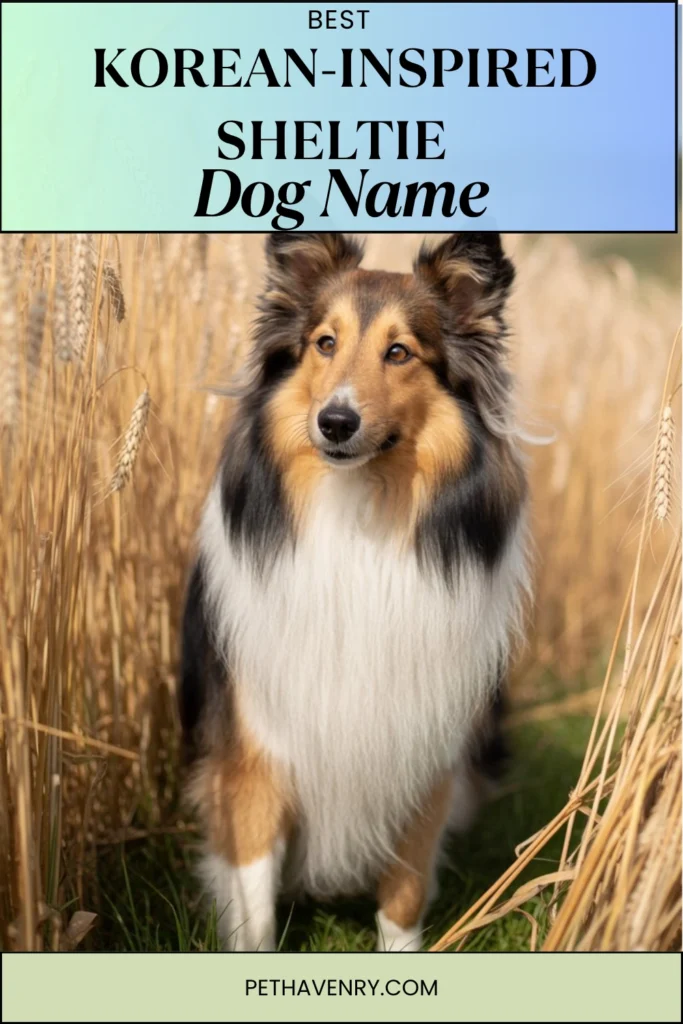 Korean-Inspired Sheltie Names