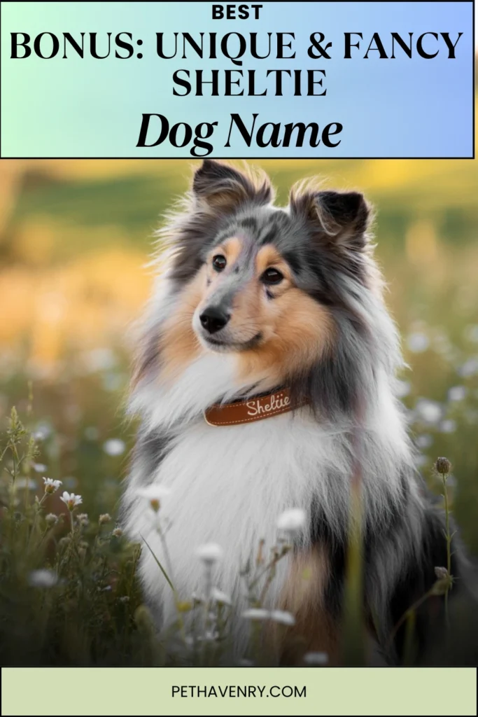 Bonus: Unique & Fancy Sheltie Names