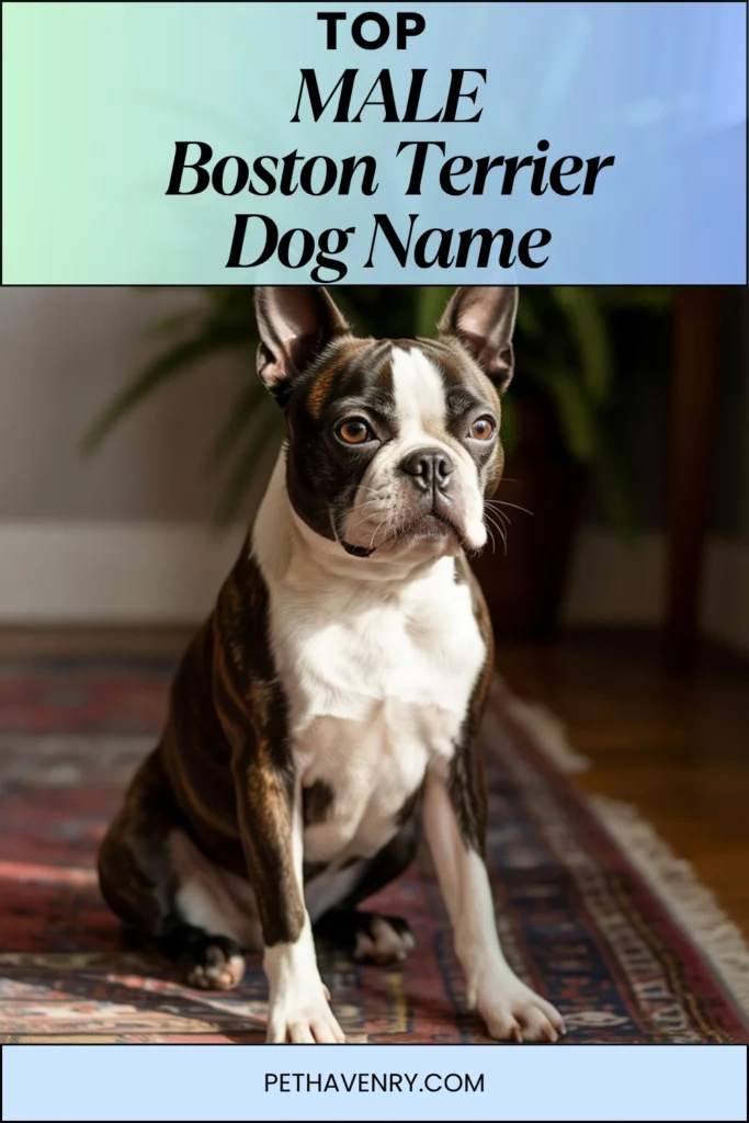 Male Boston Terrier Dog Names