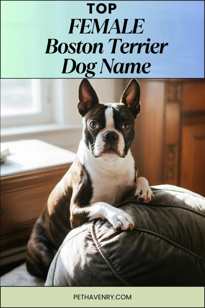Female Boston Terrier Dog Names