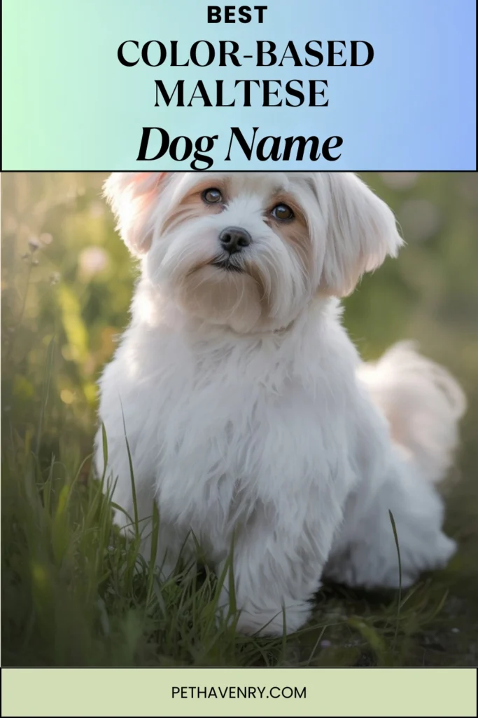 Coat-Inspired Maltese Names