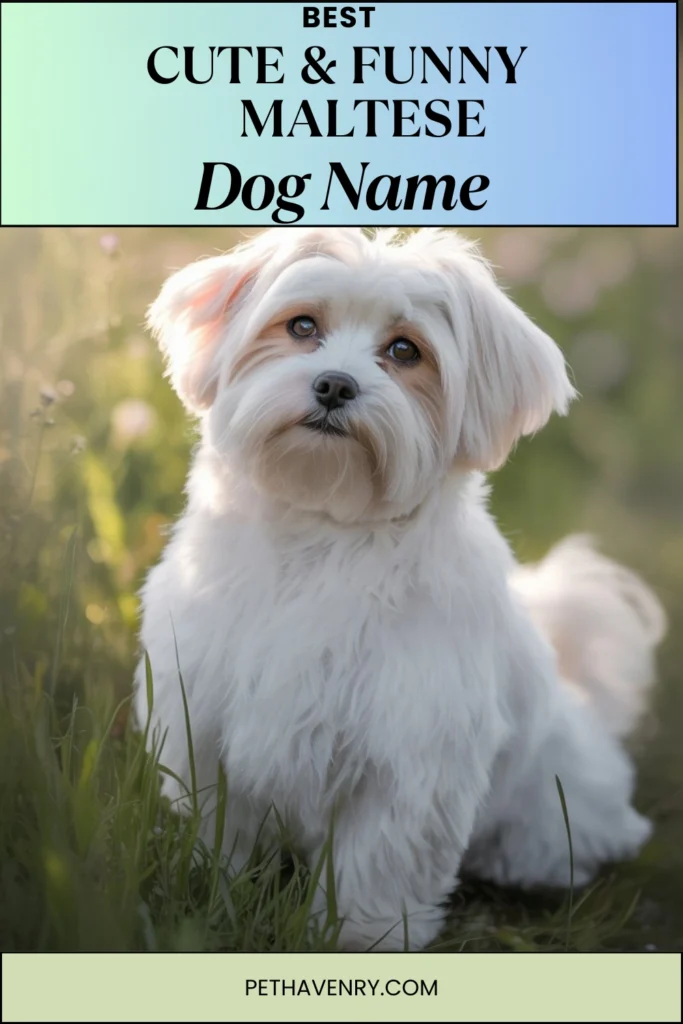Cute & Funny Maltese Names
